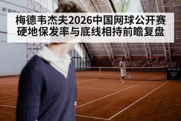 tennis player serving hard court